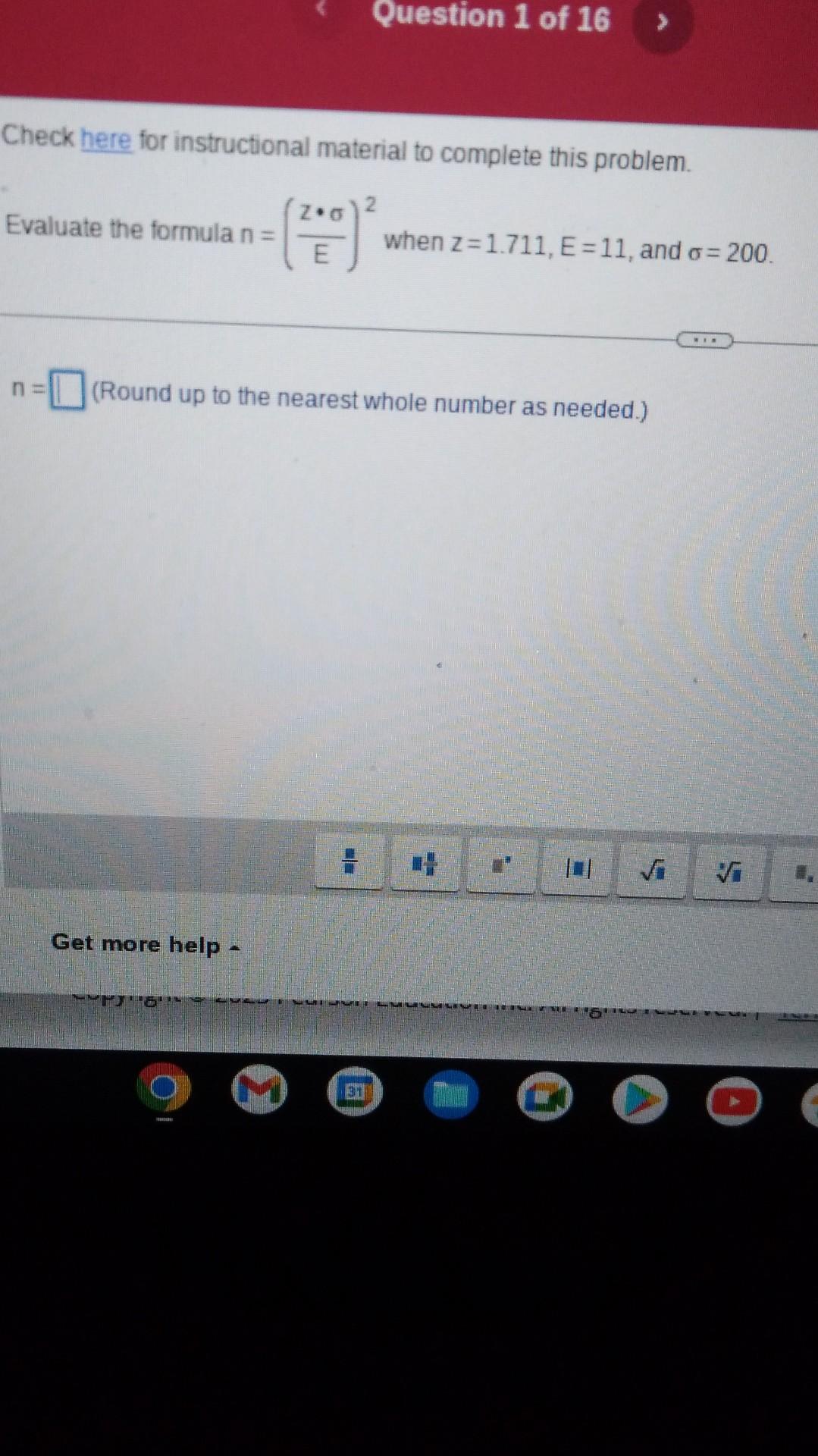 Solved Check here for instructional material to complete | Chegg.com