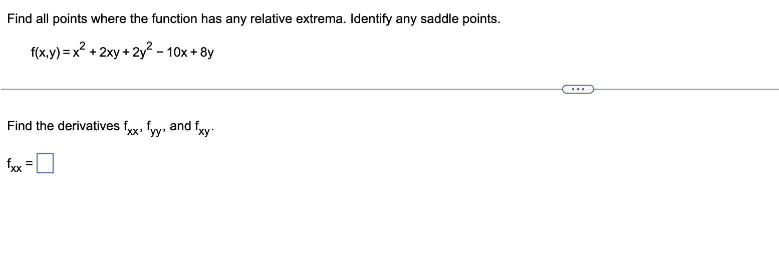 Solved Find all points where the function has any relative
