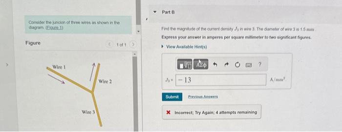 Solved Current and Current Density at a Junction The | Chegg.com
