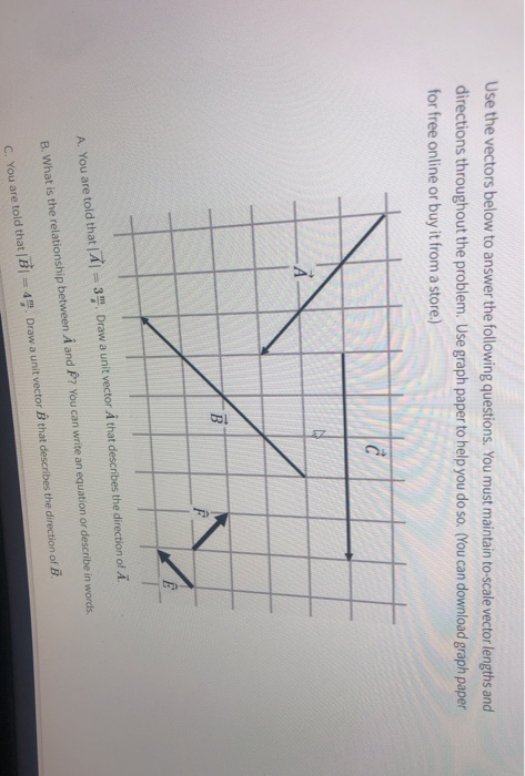 Solved Use the vectors below to answer the following | Chegg.com