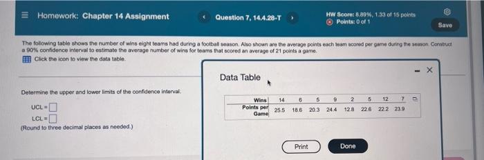 Solved = Homework: Chapter 14 Assignment Question 7, | Chegg.com