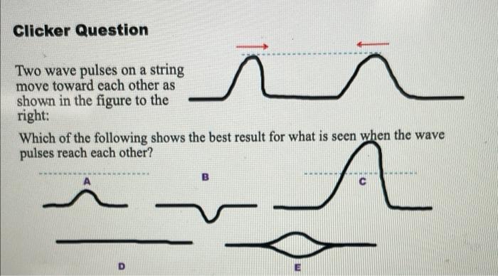 solved-clicker-question-two-wave-pulses-on-a-string-move-chegg