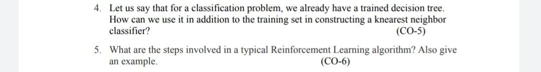 Solved 4. Let us say that for a classification problem, we | Chegg.com
