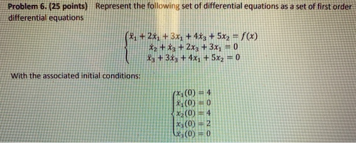 Solved Problem 6. (25 points) Represent the following set of | Chegg.com