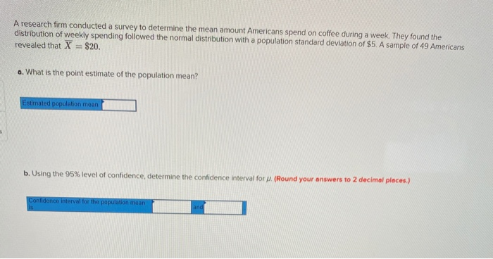 Solved A research firm conducted a survey to determine the | Chegg.com