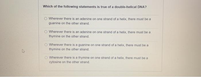 Solved Which of the following statements is true of a | Chegg.com