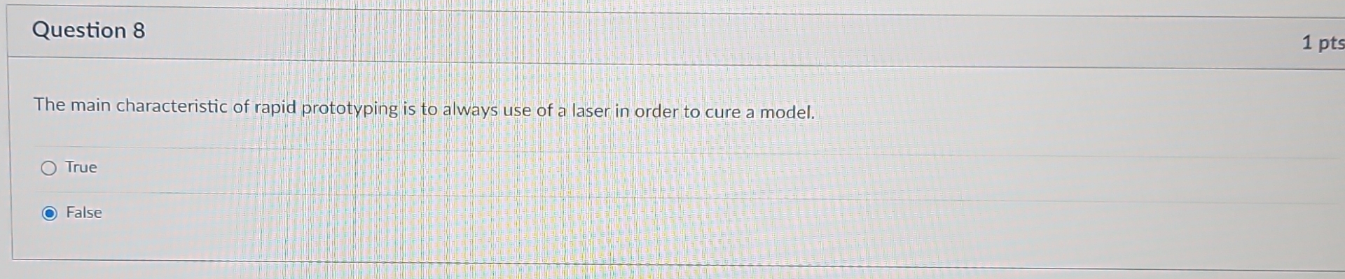Solved Question 81ptsThe main characteristic of rapid | Chegg.com