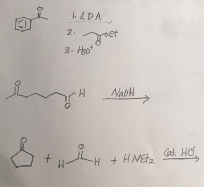 Solved Predict The Products For The Following Reactions Chegg Com