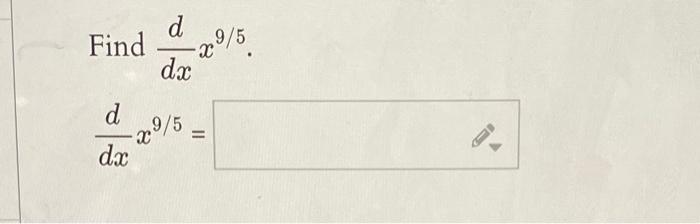 Solved d Find dx 295 d dx 29/5 Let f(x) = -18. Find f'(x). | Chegg.com
