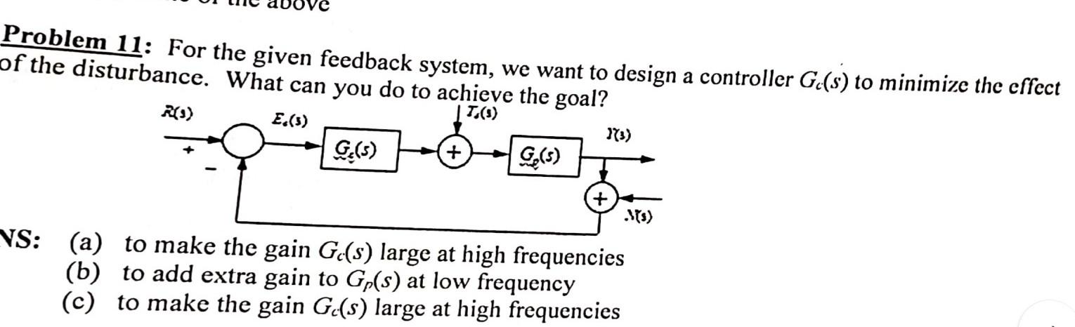 Transfer Loop Bandwidth Solved d) to increase the bandwidth of the open loop | Chegg.com