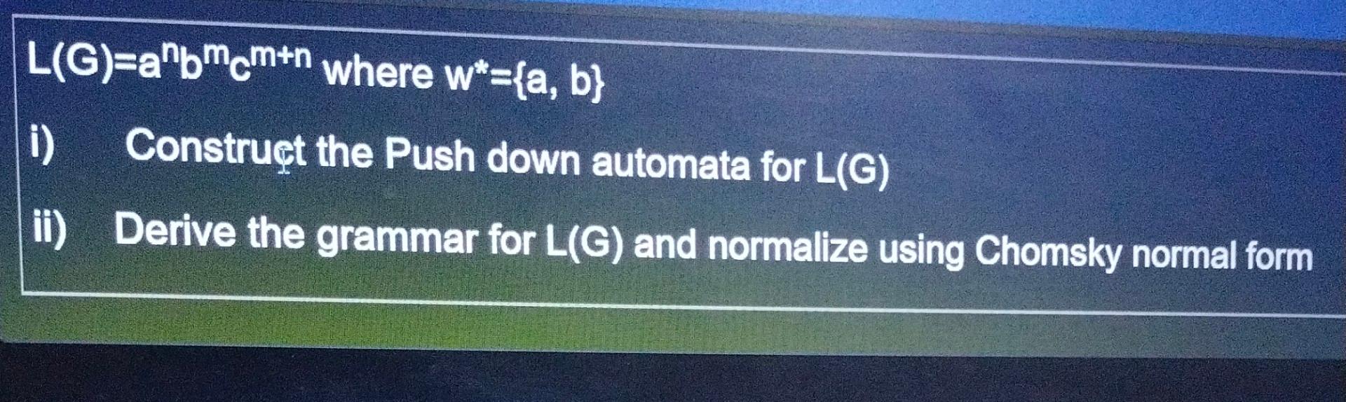 Theory Of Computation And Compiler Design Answer | Chegg.com