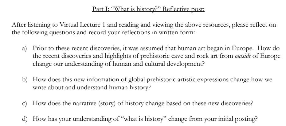 Part I: 