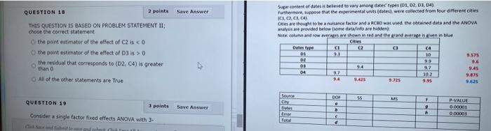 Solved QUESTION 18 2 points Save Answer THIS QUESTION IS | Chegg.com