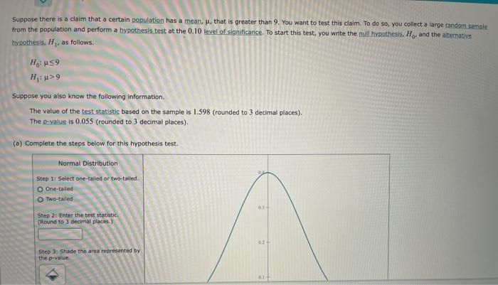 Solved Suppose there is a claim that a certain population | Chegg.com
