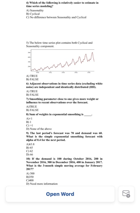 Solved can you please answer all the questions. its been a | Chegg.com