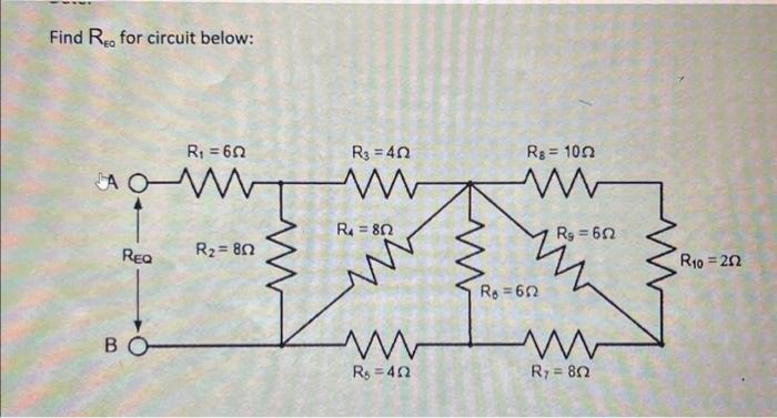 Solved Find Rfo for circuit below: | Chegg.com