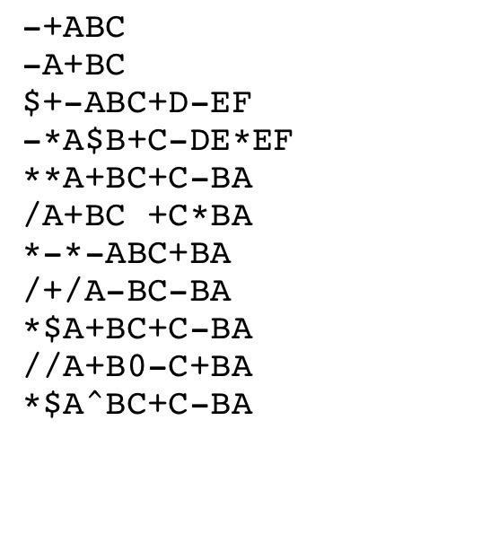 Solved //A+B0−C+BA | Chegg.com