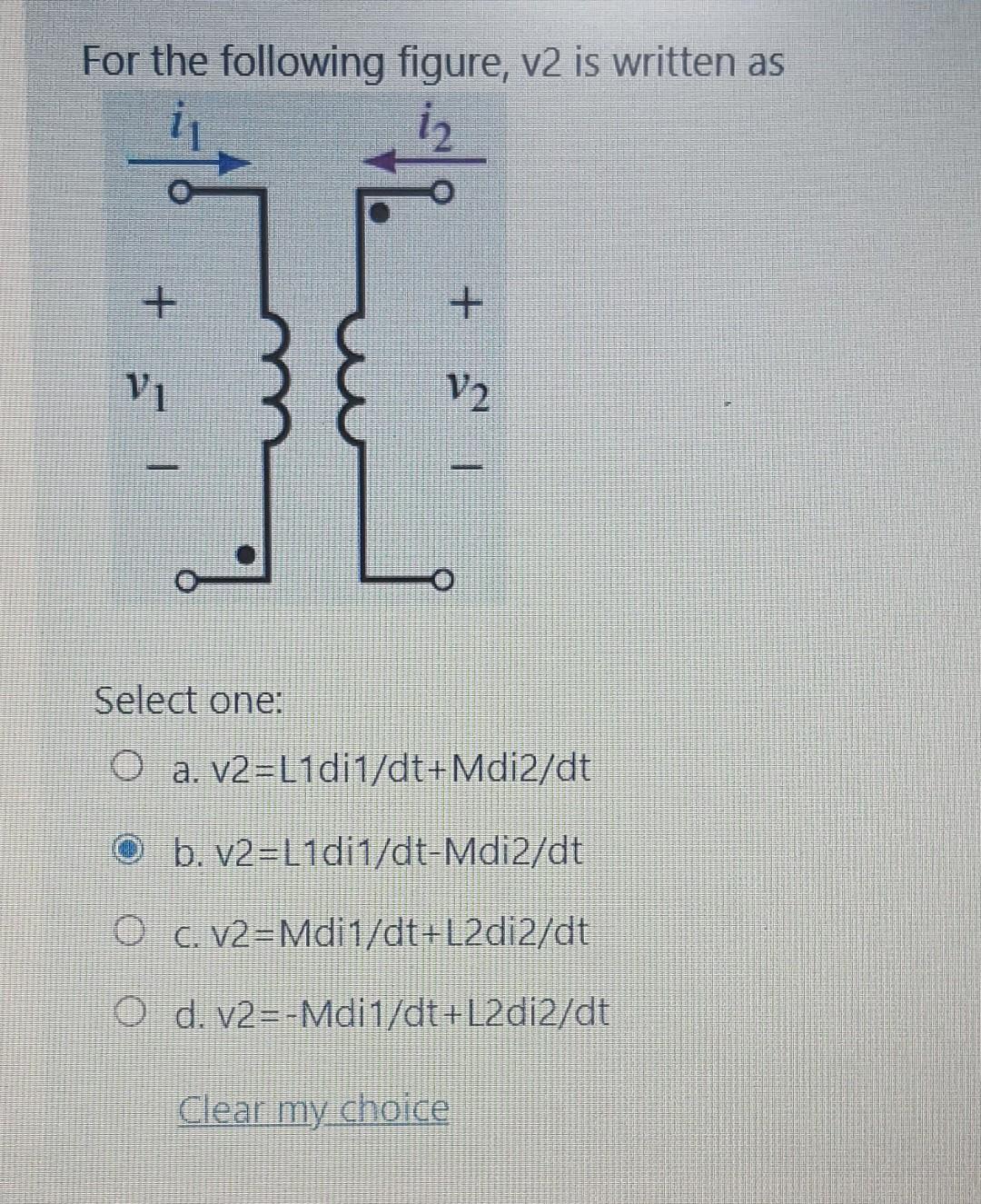 Solved The current I in the circuit of the following figure | Chegg.com