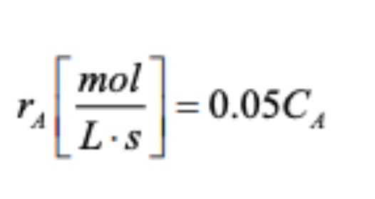 Solved A liquid phase reaction with stoichiometry A → B | Chegg.com