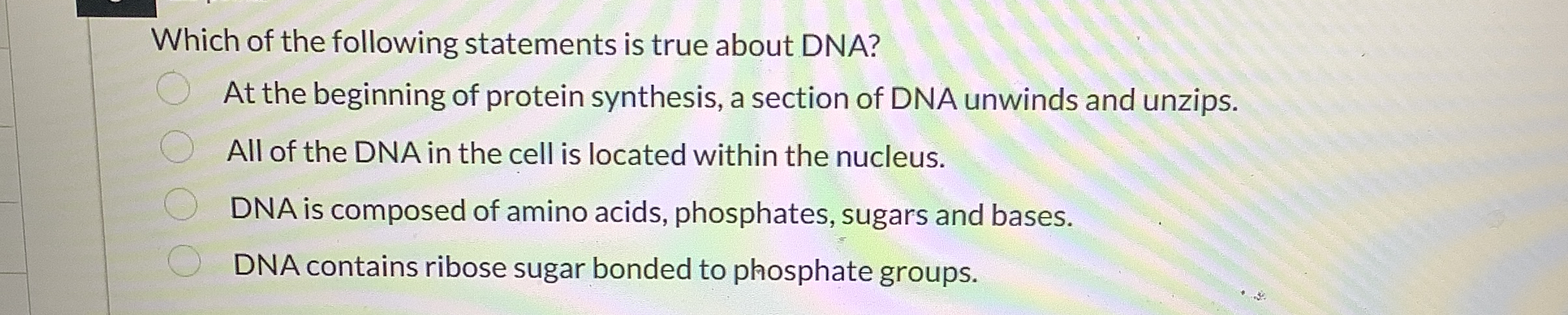 Solved Which of the following statements is true about | Chegg.com