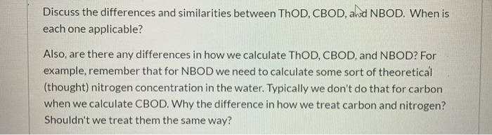 Solved Discuss the differences and similarities between | Chegg.com