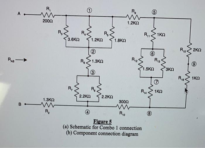 [Solved]: What Is Rab (b) Component Connection Diagram