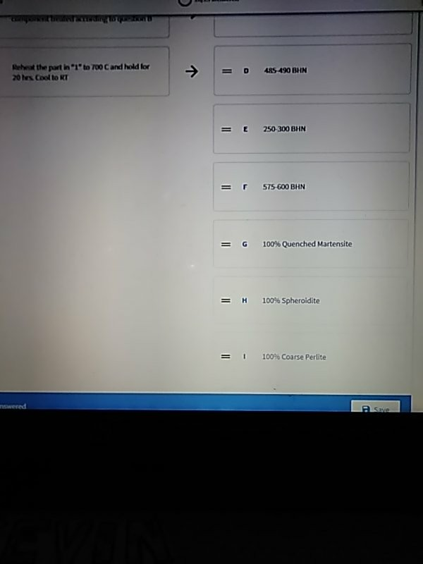 Solved Identify the microstructure resulting from each of | Chegg.com