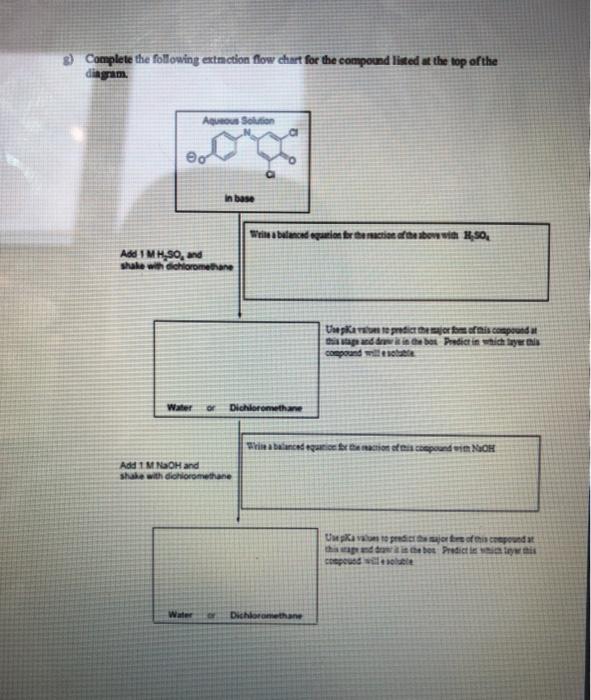 1) Complete the following extinction flow chart for | Chegg.com