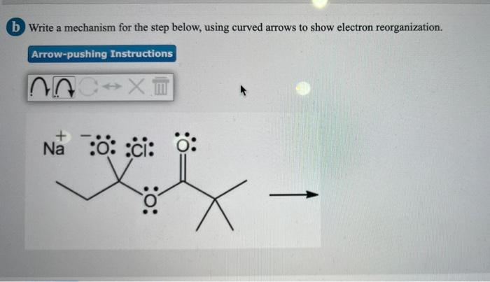 Solved Write a mechanism for the step below, using curved | Chegg.com