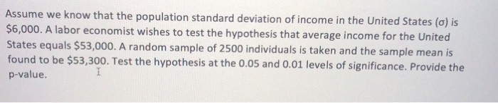 Solved Assume we know that the population standard deviation | Chegg.com