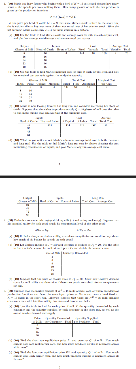 Solved answer all of them step by step and plot the graph | Chegg.com