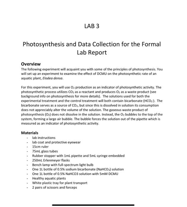 In The Following Picturs Analysis Of Photosynthetic | Chegg.com