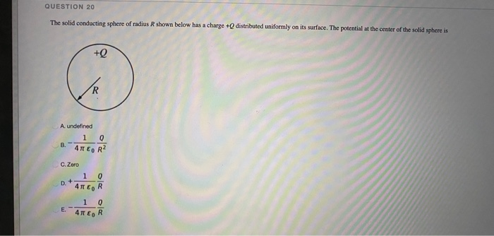 Solved QUESTION 19 The diagram below shows a cross section | Chegg.com