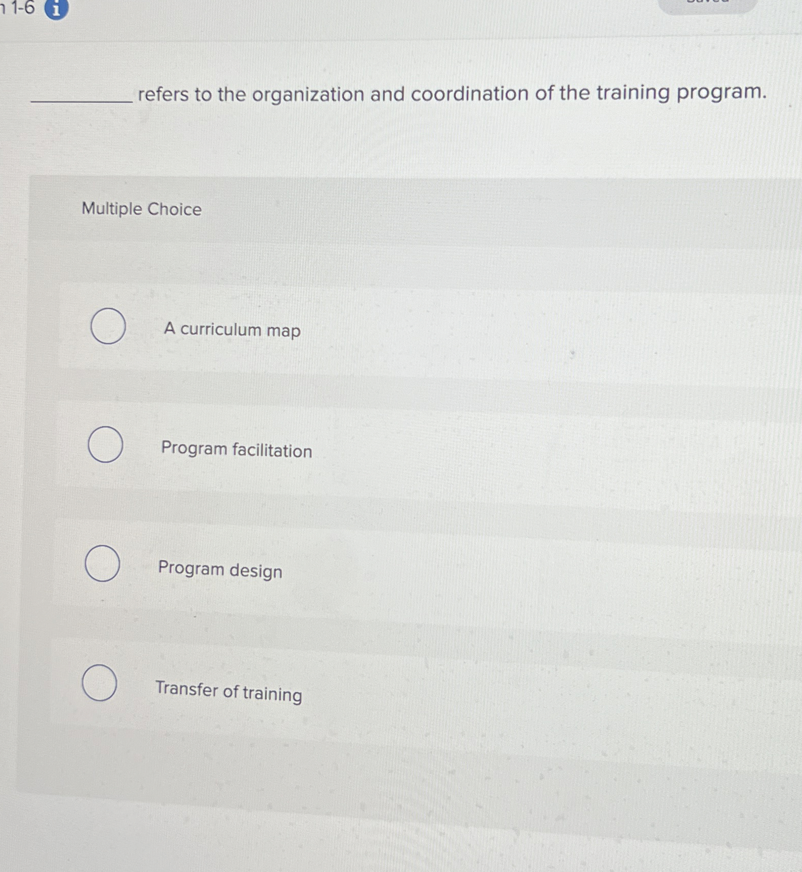 Solved 116 ﻿i ﻿refers to the organization and coordination