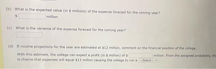 Solved The budgeting process for a midwestern college | Chegg.com