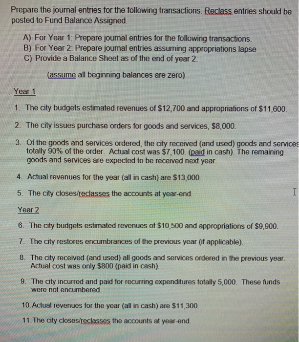 Example Of Journal Entry Problem