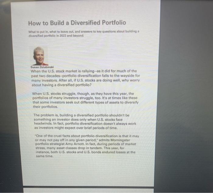 Stock Portfolios Explained (And How to Build Them)