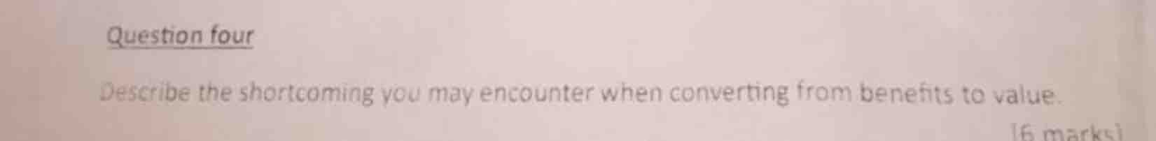 Solved Question fourDescribe the shortcomings you may | Chegg.com