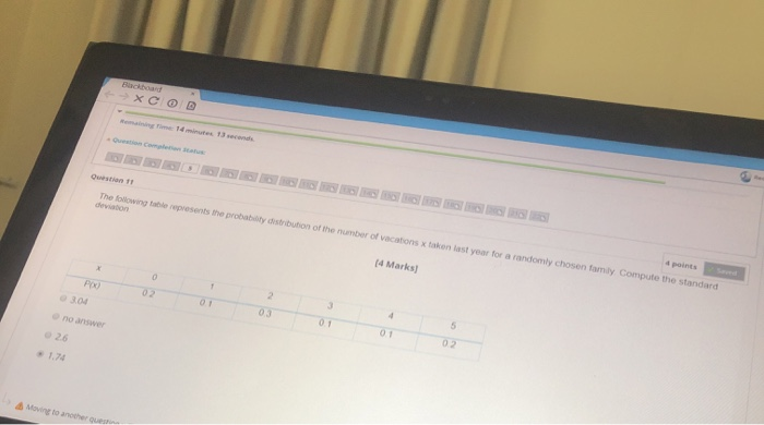 Solved Buckboard X COD The following table represents the | Chegg.com