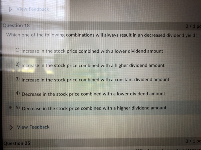Solved View Feedback Question 18 0/1 Pc Which One Of The