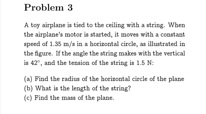 plane on a string toy