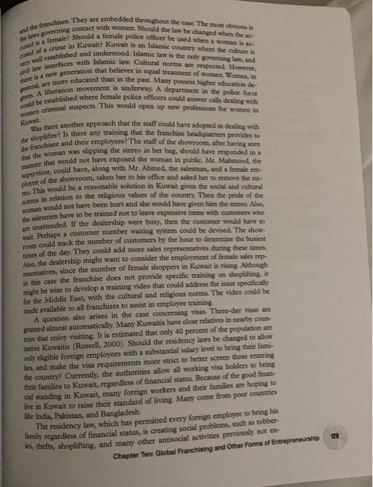 Discussion Questions 1. Should the law be changed