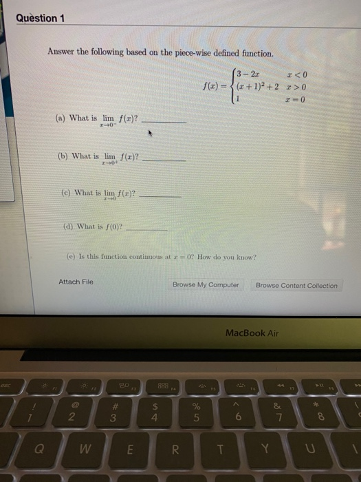 Solved Question 1 Answer The Following Based On The | Chegg.com