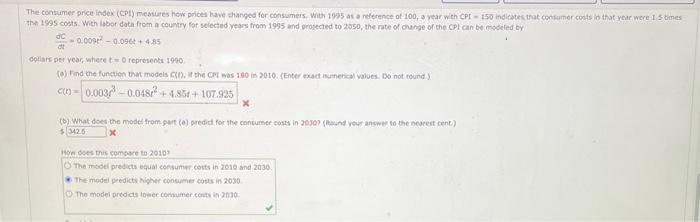 Solved tha 1995 cobts. With labor dota from a country for | Chegg.com
