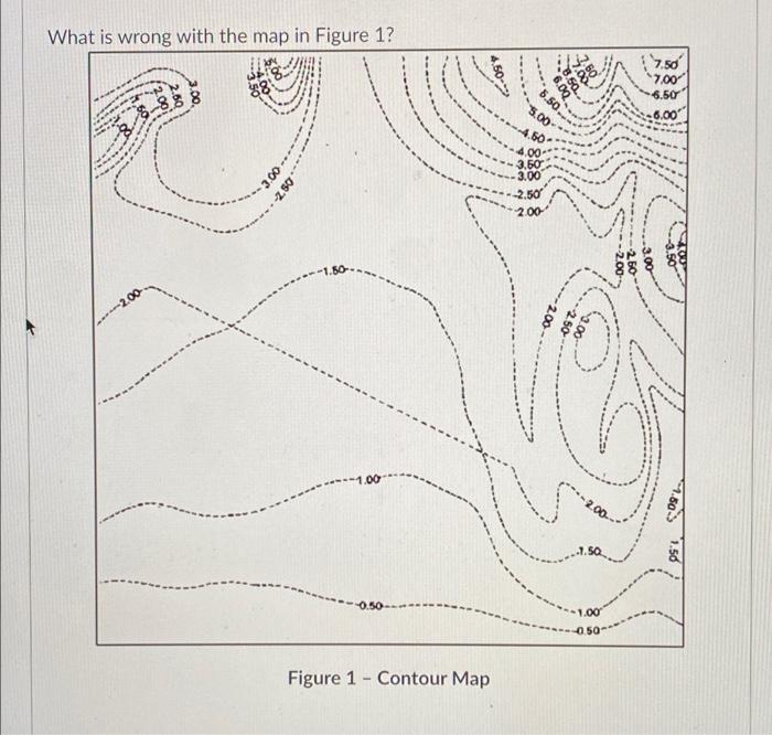 Solved What is wrong with the map in Figure 1? 7.50 88 7.00 | Chegg.com