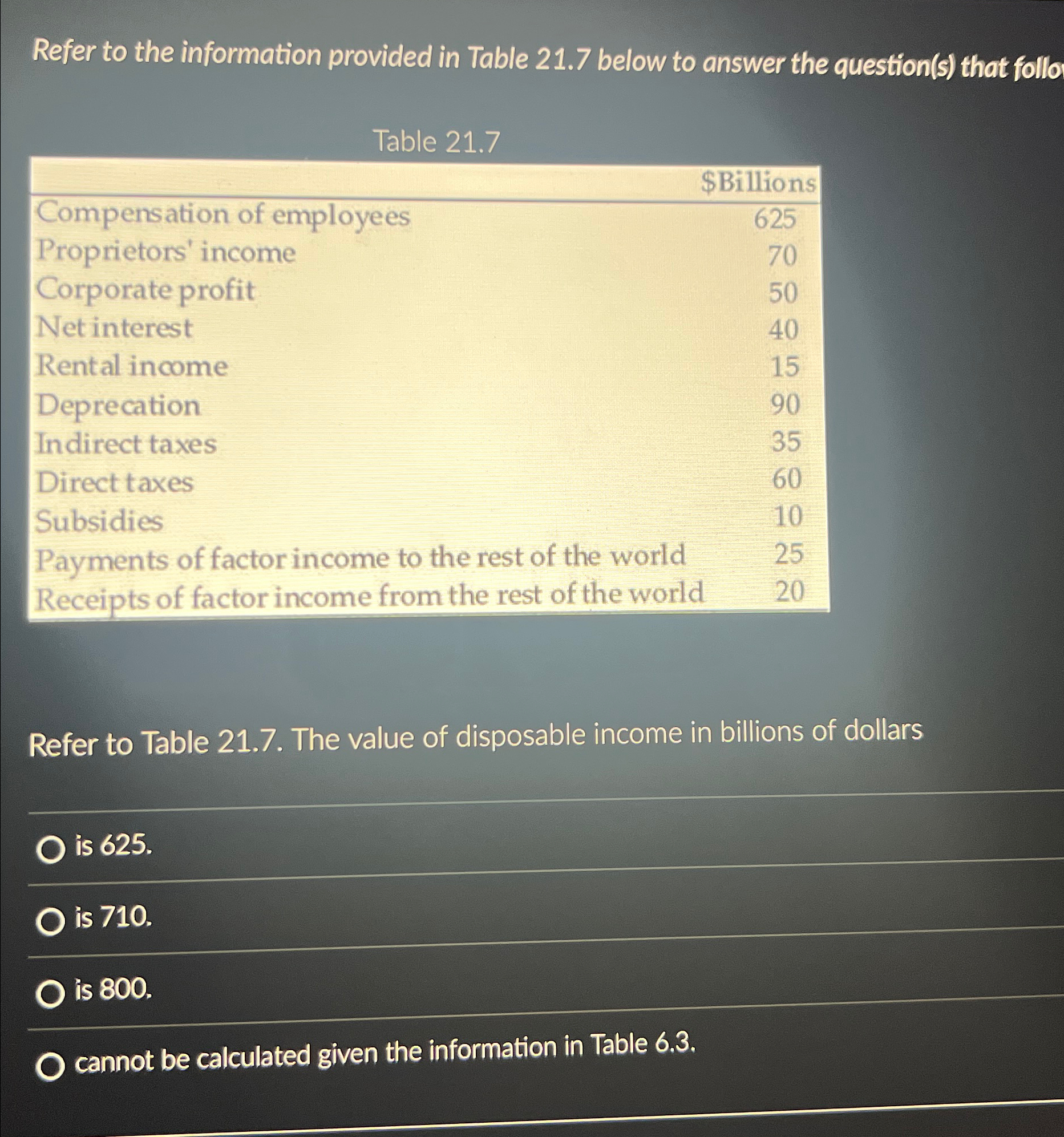 Solved Refer to the information provided in Table 21.7 | Chegg.com