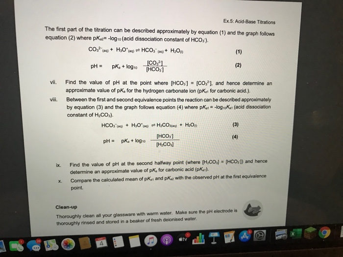 Solved Method Titration of sodium hydroxide and hydrochloric