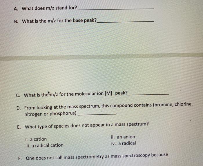 solved-4-use-the-following-mass-spectrum-to-answer-each-of-chegg