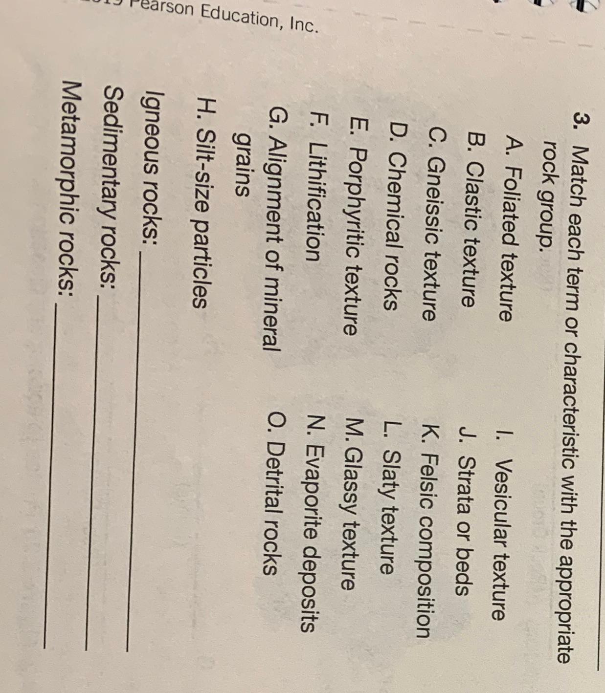 Solved Match each term or characteristic with the | Chegg.com