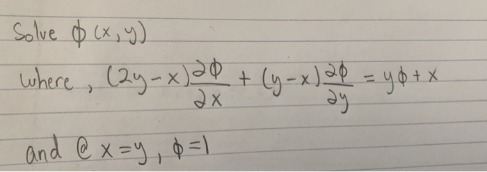 Solved Differential Equation Problem Please Solve For | Chegg.com